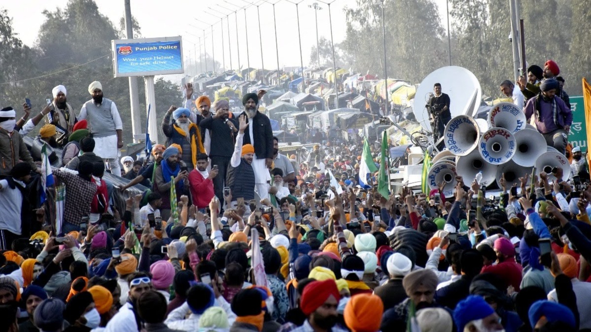 हरियाणा-पंजाब के शंभू बॉर्डर पर प्रदर्शन करने पहुंचे किसान की मौत